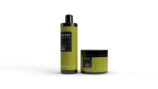 Shampoing & Masque Kératine Avocat – Bohême Secret